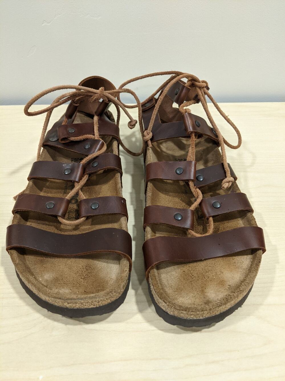 Birkenstock Papillio Cleo Gladiator Sandals Sz 41 US W10 Narrow